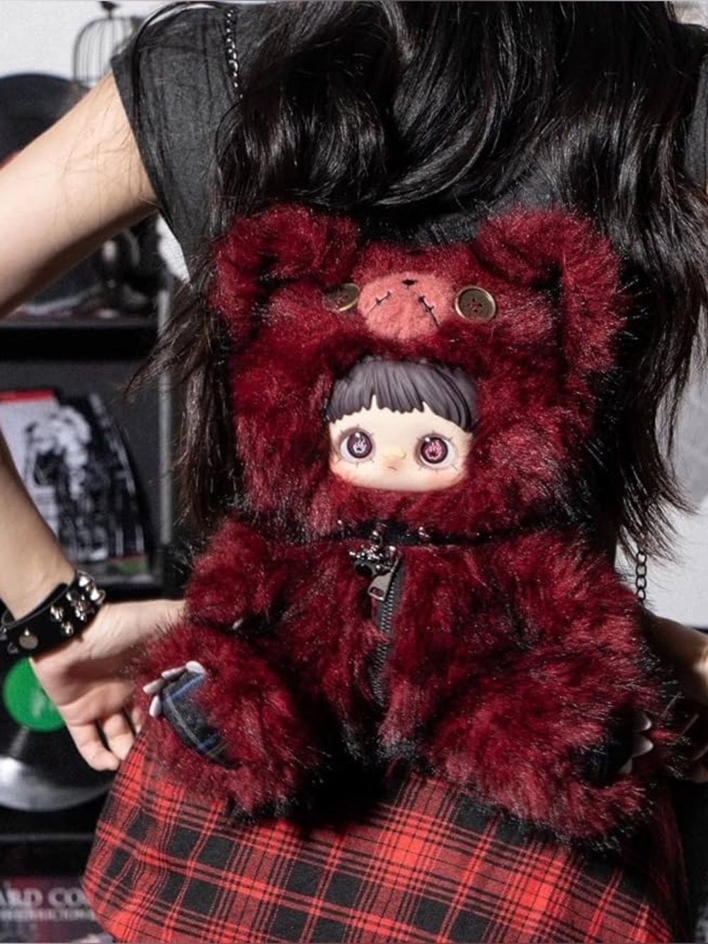 Maymei Rebel Doll 400% Plush Blind Box Series - Kawaii Vinyl Plushie Backpack - Picture 2 of 7